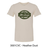 MODERN FIT BELLA+CANVAS ® Unisex Heather CVC Short Sleeve Tee